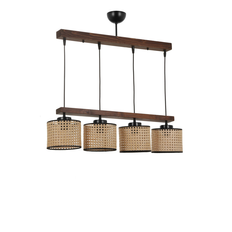 Josseline 4 - Light Kitchen Island Pendant, Brown