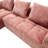 Modular Sectional Sofa, L-Shaped Sofa With Small Side Pockets-1780473957