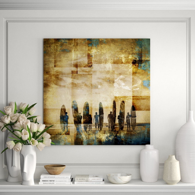 Coastal Sunrise I Print by Zoey Riley, 54" H x 54" W, Outdoor