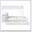 Full-Over-Full Bunk Bed With Twin Size Trundle, Storage And Desk-1389877580