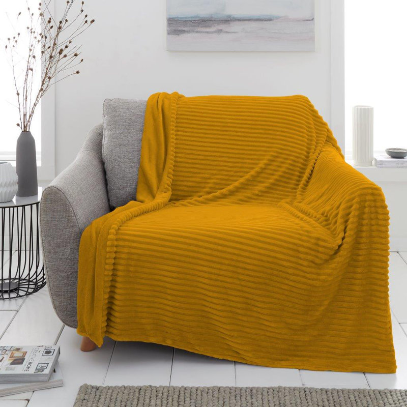 Throw Blanket, 180 cm L x 130 cm W, Charcoal