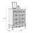 Solid + Manufactured Wood Accent Cabinet-712393751