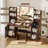 Turinel Large Makeup Vanity Desk with Lighted Mirror & Power Outlet for Bedroom-554462679