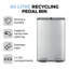 60 Litre Step On Recycling Bin-116110818