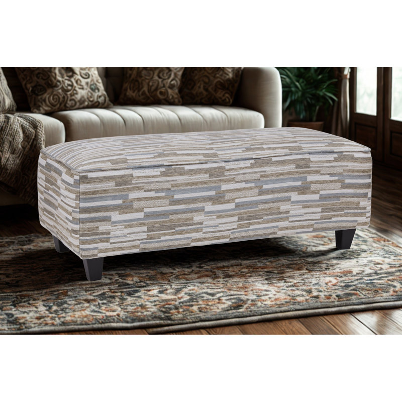 Yorkshire Slate Cocktail Ottoman, Rocker Sand