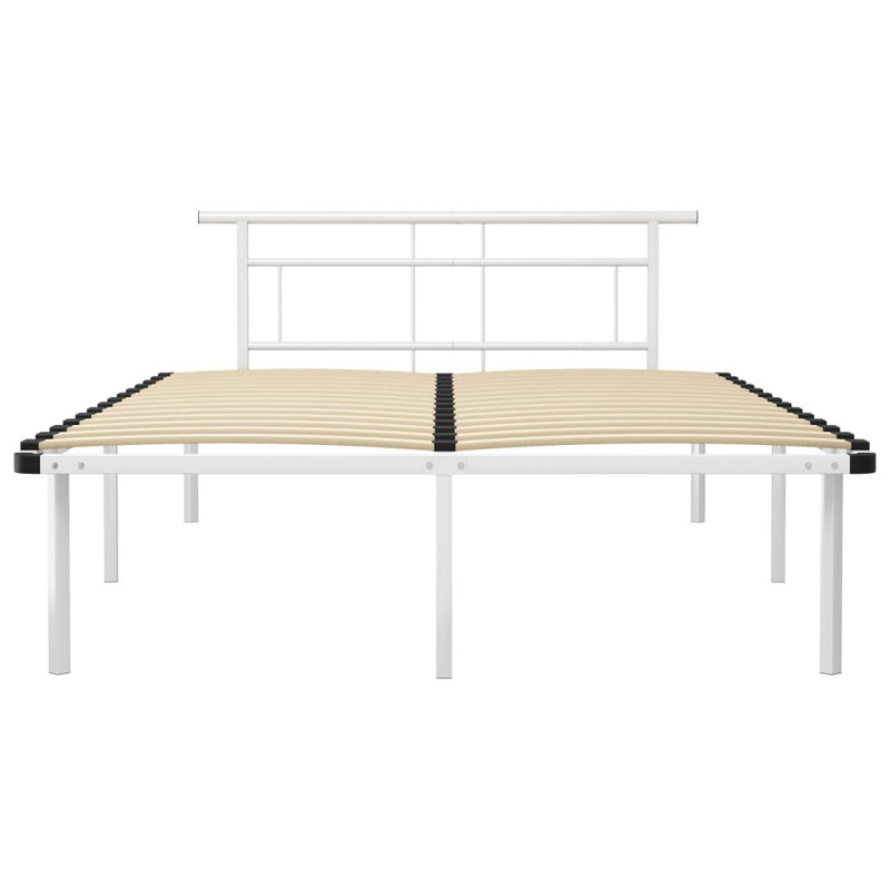 Barlas Bed, 140 x 200 cm, white