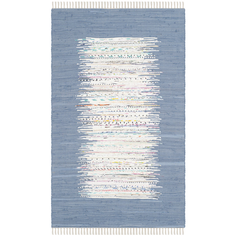 Aitken Hand Woven Cotton Abstract Rug