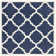 Ammundsen Geometric Navy/Beige Area Rug