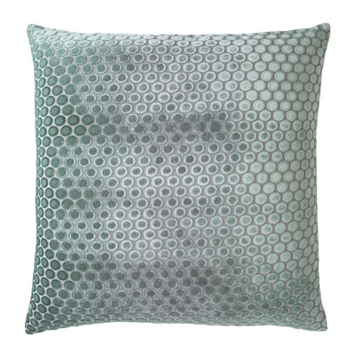 Dots Square Velvet Pillow Cover & Insert