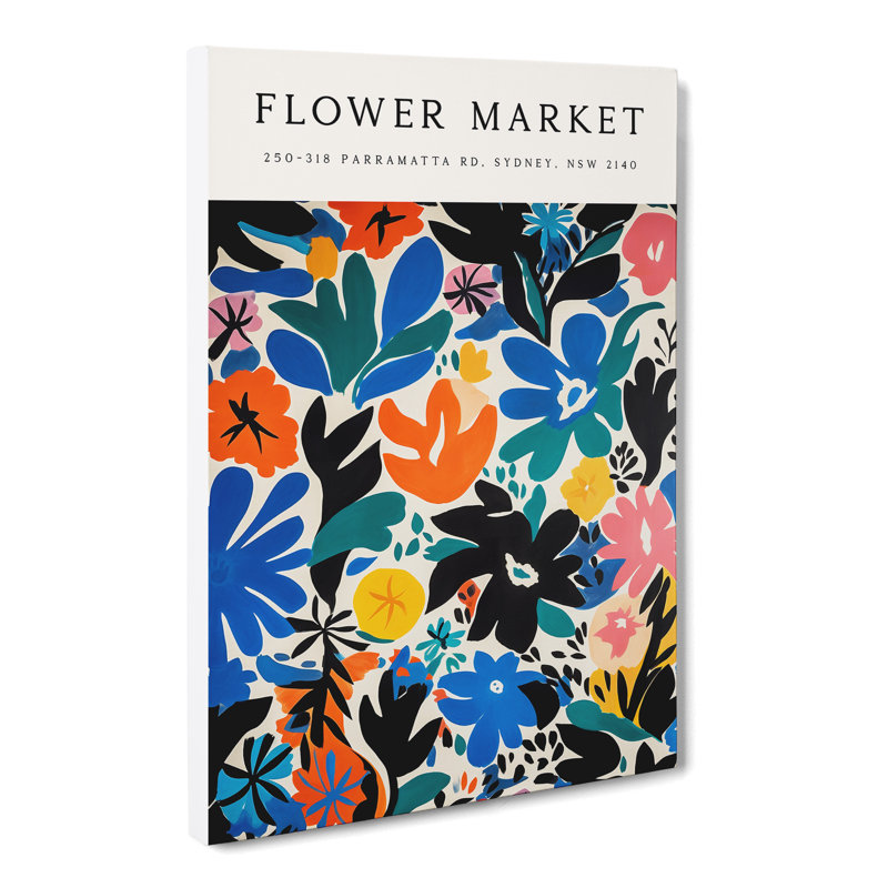 XMKTMKT-573 Sydney Flower Market Exhibition No.2 - Wrapped Canvas Print, 76cm H x 50cm W x 3cm D