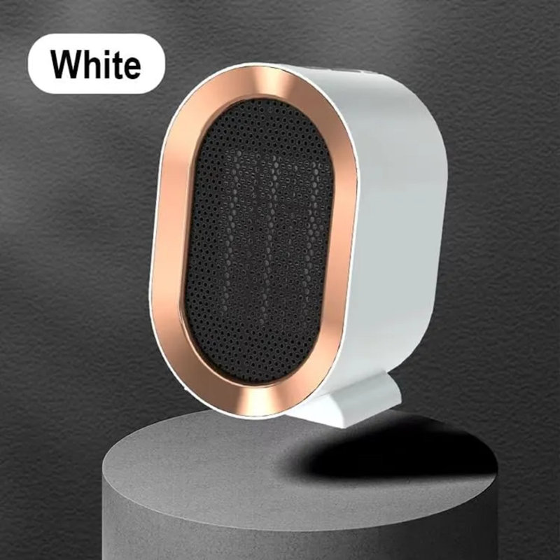 Ceramic Electric Space Heater – 1200w Dual-speed Portable Heater, Flame-retardant Lightweight Quiet, Overheat Protection For Home/office/garage Indoor Heater