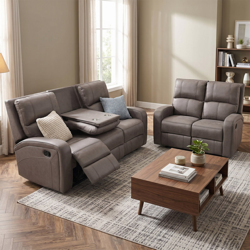 Champlin 2 - Piece Living Room Set, Taupe