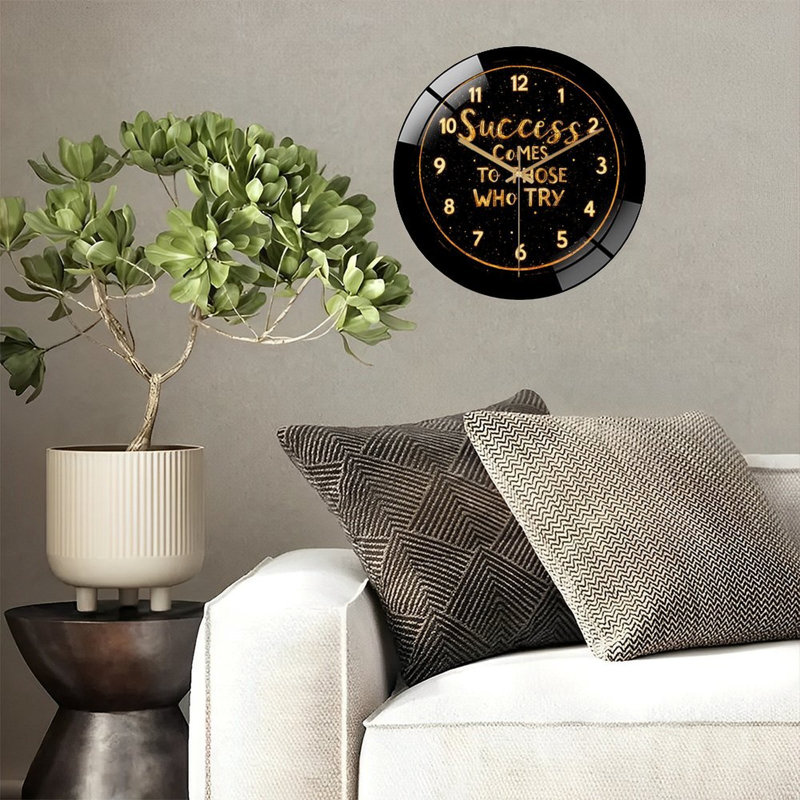 Horloge murale 12 po