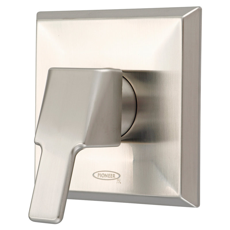 Ensemble de garniture de dérivation à poignée simple I3, Nickel brossé