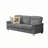 82" Modern Compressed Snowfleece Fabric 3-Seater Sofa-123053936