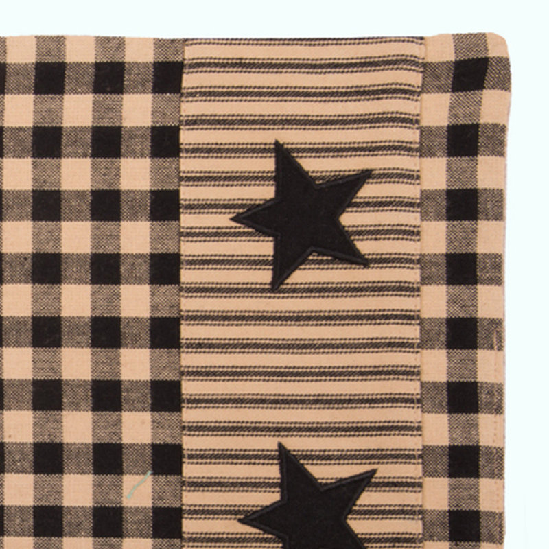 Napperon Rosalind Wheeler, Noir / beige