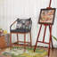 Tabouret de bar avec coussin