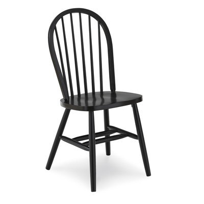 Chaise d'appoint en bois massif Genissa