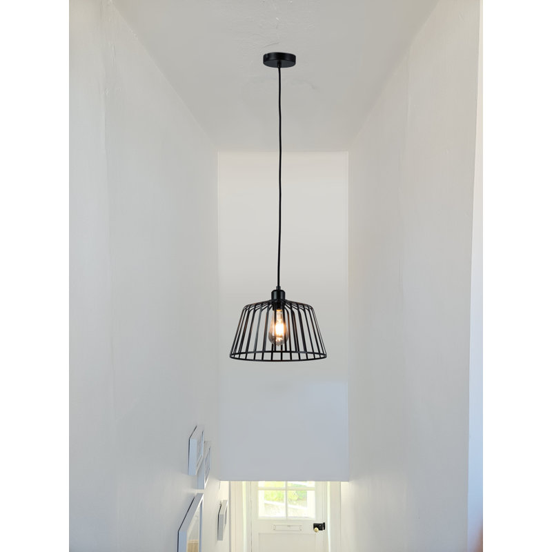 Anival 1 - Light Satin Black Pendant
