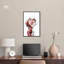 «Loren With Flowers Canvas Modern Boho Portrait» par Art Remedy-104324677-104324689