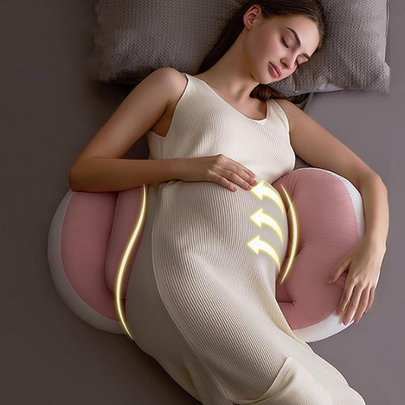 Coussin pour la grossesse Coussin de sommeil pour oreiller, Bleu