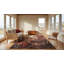 Tapis abstrait en laine noué à la main Lydia Lila 8 pi 0 po x 10 pi-131948885