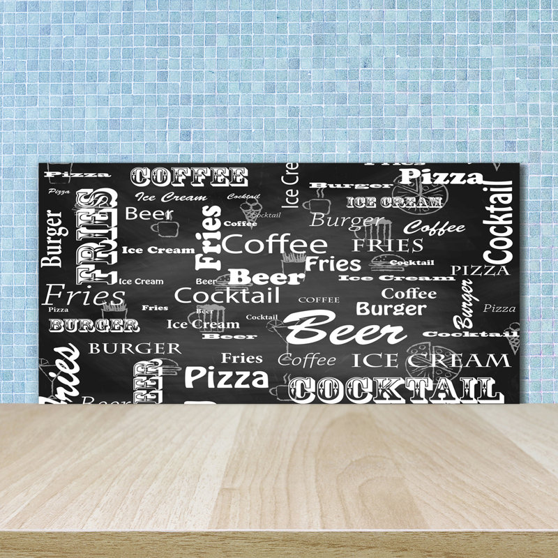 50cm W x 100cm L Glass Peel and Stick Panel