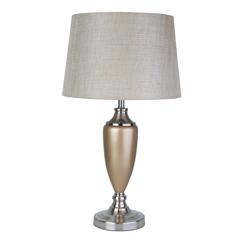 Zellner 53Cm Classic Gold silver Table Lamp