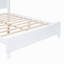 Structure de lit plateforme en bois, lit plateforme de style rétro avec support en lattes de bois-953662894-953662892