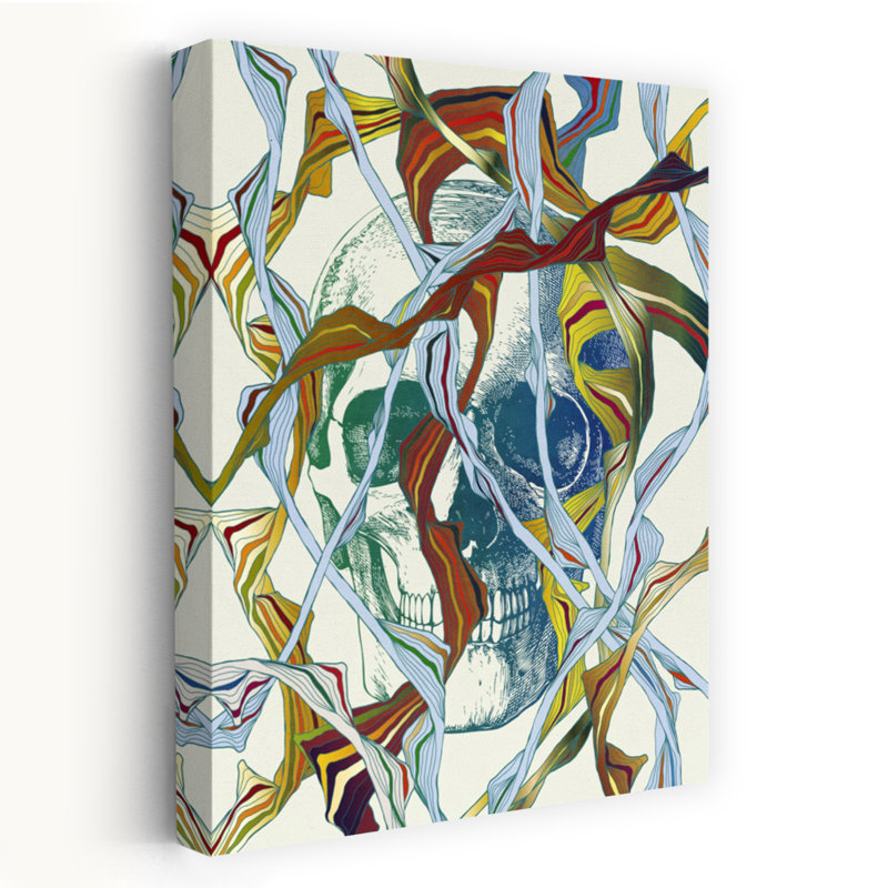 Art contemporain, art abstrait moderne gothique, H 36 po x l 24 po
