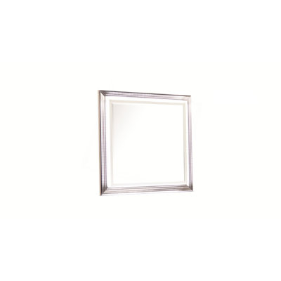 Desire Mirror – LED-Lit Frame With Metallic Trim And Generous Viewing Surface For A Sophisticated And Functional Bedroom Accent (INCLUDES ONLY MIRROR)