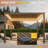 Metal Pergola with Louvered and Solar LED-104713162