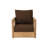 Crelake Deluxe 7 Piece Teak Outdoor Seating Group-1035075869