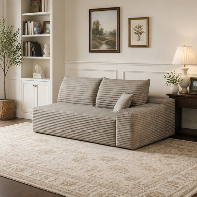 Y159-3R-CAMEL 3Seater Right Camel