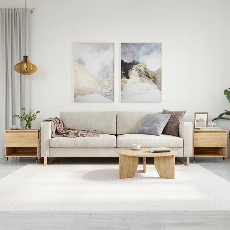 Coffee Table with Storage, Sonoma Oak