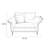 Italian classic elegant office sofa