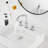 2-handle Bathroom Faucet with Drain Assembly-117024830
