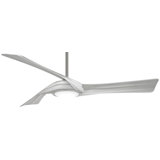60" 3 - Blade LED Smart Standard Ceiling Fan with Remote Control and Light Kit Included