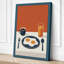 Morning Symmetry Minimalist 1 Piece Wrapped Canvas Wall Art-365920849-365920878