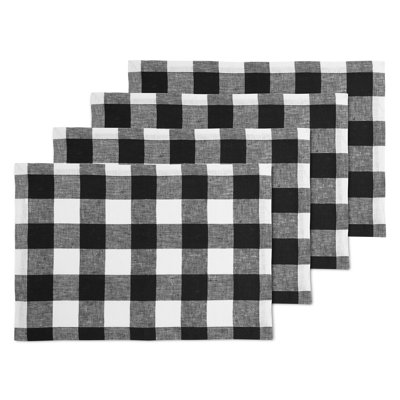 Buffalo Check - 100% Pure Linen Placemats
