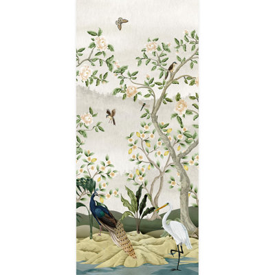 Bordure florale pelez et collez