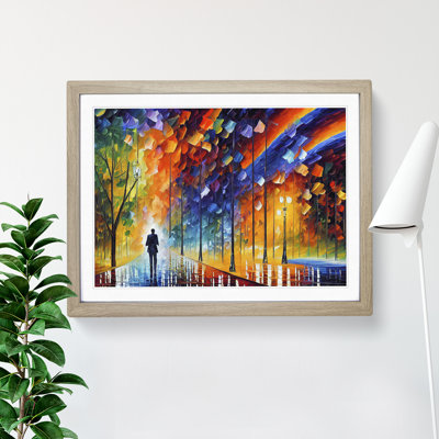 Alone By The Trees - Single Picture Frame Painting