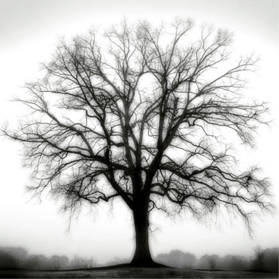 Fountain Oak Print by Cook Jamie