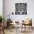 'King of the Jungle Lion' Glass Wall Art