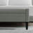 52" Upholstered Storage Bench With Truncated Arms and Nailhead Trim-86127998