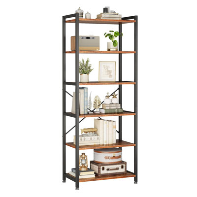 177.2cm H x 50.8cm W Steel Bookcase