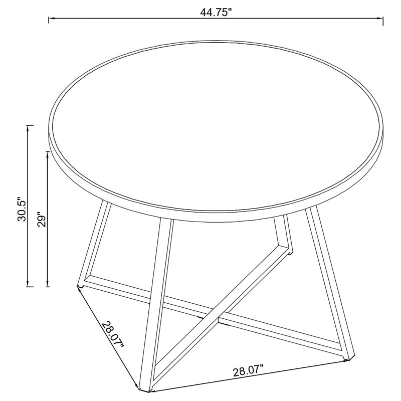 Ensemble repas 5 pièces Andreas