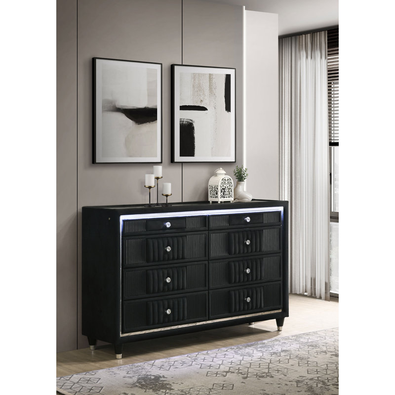 Commode 8 tiroirs Ravenne
