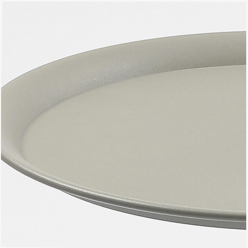 Table d'appoint ronde Mermaid Tail, Gris mat