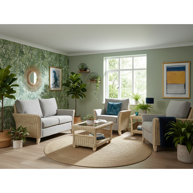 5 - Piece Conservatory Sofa Set